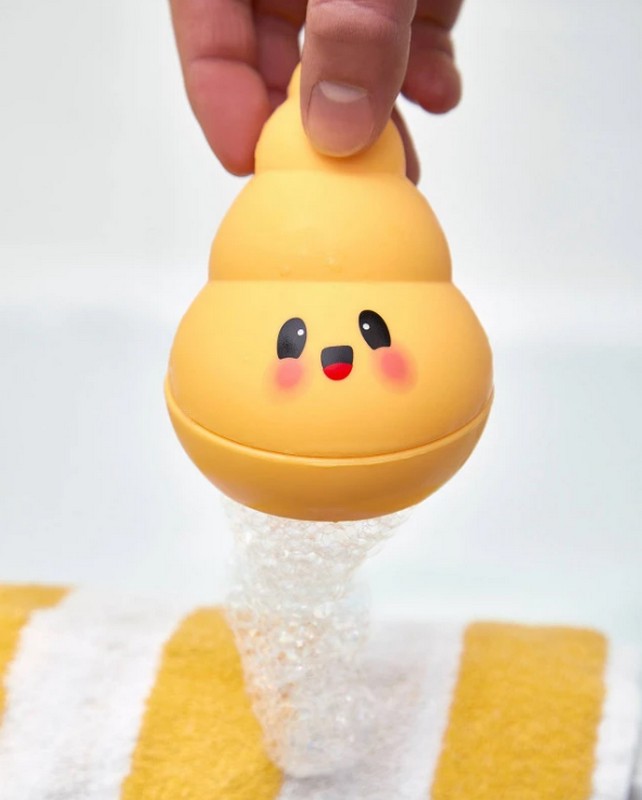 Gioco da bagno per bambini a forma di conchiglia soffiatore di bolle, adatto dai 3 anni in su